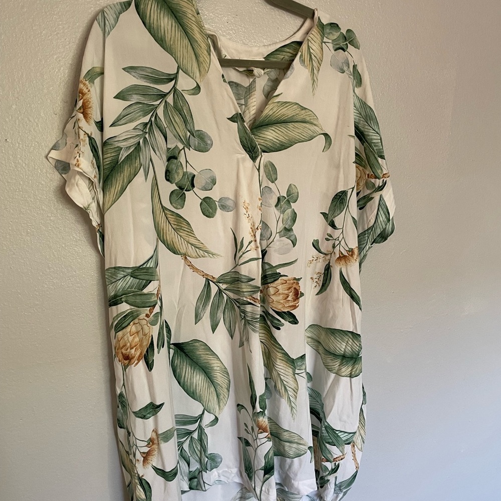 H&M Succulent Mini Dress